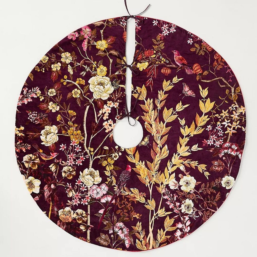 Anthropologie Mika Tree Skirt